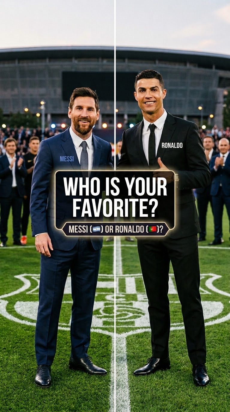 Messi or Ronaldo – who is your favorite?
